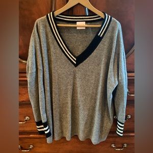 Cashmere oversized sweater Xl